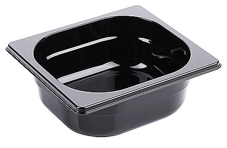 3816/065 Black Polycarbonate GN Containers