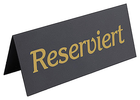 6769/120 Reserved Table Sign