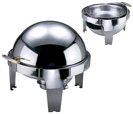 7074/742 Roll Top Chafing Dish, round