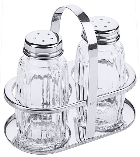 122/002 Salt &  Pepper Condiment Set