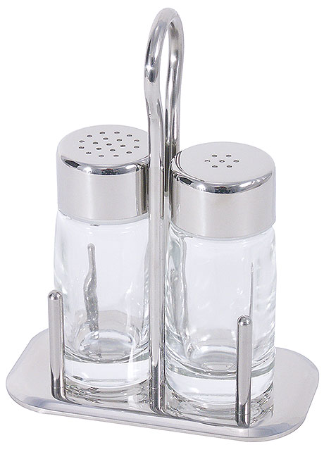888/001 Salt &  Pepper Condiment Set