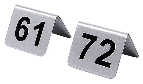 1054/672 Table Numbers