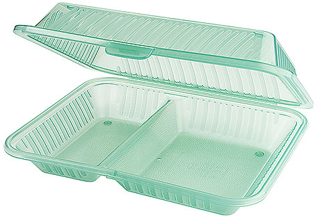 1102/256 Re-usable Container, 2 compartments