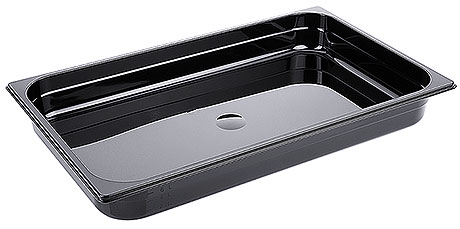 3811/065 Black Polycarbonate GN Containers