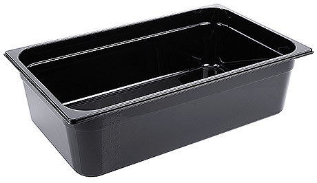 3811/150 Black Polycarbonate GN Containers