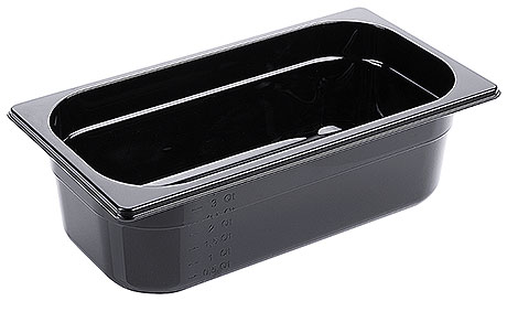 3813/100 Black Polycarbonate GN Containers