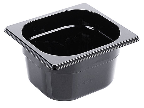 3816/100 Black Polycarbonate GN Containers