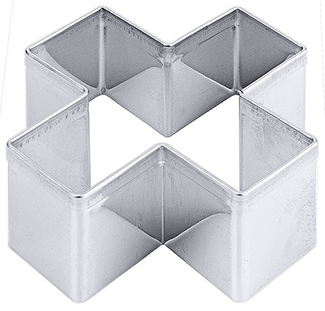 4030/070 Swiss Cross Cookie Cutter