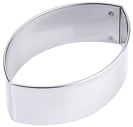 4039/090 Oblong Plain Cookie Cutter