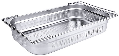 6211/100 Perforated GN Containers with Folding Handles