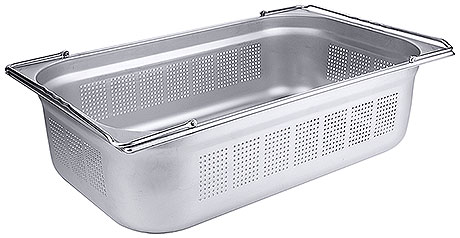 6211/150 Perforated GN Containers with Folding Handles