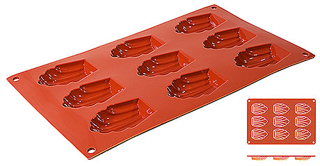 6637/069 Non-Stick Madeleine Moulds