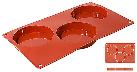 6641/100 Non-Stick Biscuit Moulds