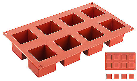 6644/050 Non-Stick Cube Moulds