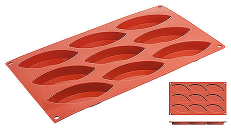 6649/100 Non-Stick Boat Moulds