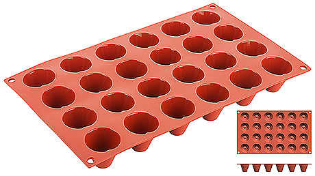 6651/034 Non-Stick Dariol Moulds