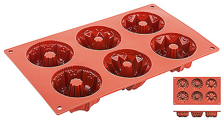 6652/075 Non-Stick Gugelhupf Moulds