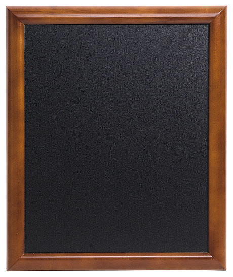 7684/080 Menu Board, dark brown