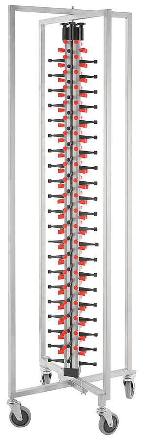 8133/084 Mobile Plate Rack