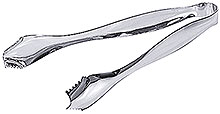 Serrated Ice Tongs