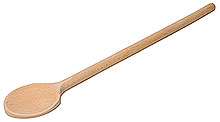 Round Wooden Spoon