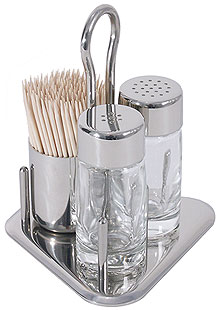 Salt &  Pepper Condiment Set
