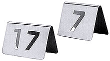 Table Numbers