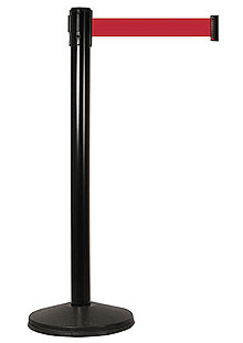 Black Barrier Post