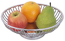 Oval Bread/Fruit Basket