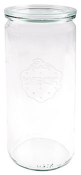 Cylindrical Weck® Glass Jar