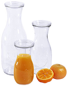 Weck® Glass Carafes