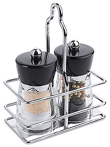 Salt &  Pepper Mill Condiment Set