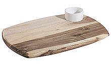 Acacia Board Dip Set