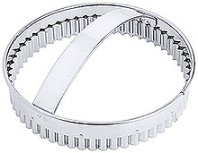 Serrated Cookie cutter with handle