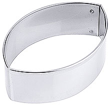 Oblong Plain Cookie Cutter