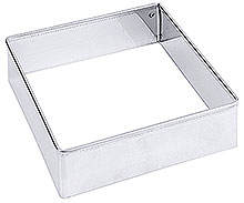 Square Plain Cookie Cutter