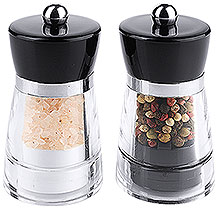 Acrylic Salt &  Peppermill Set
