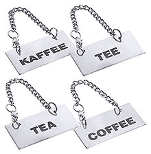 Tea and Coffee Sign
