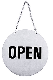 OPEN / CLOSED Sign