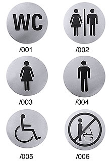 Toilet Door Signs