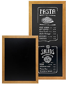 Menu Board, teak