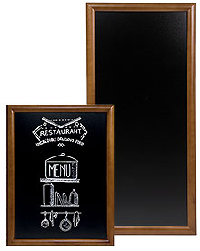 Menu Board, dark brown