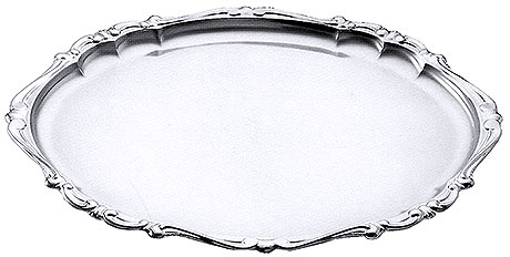 10/450 Oval Baroque Tray