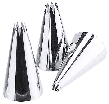 751/075 Star Garnish Nozzle, 8-pronged