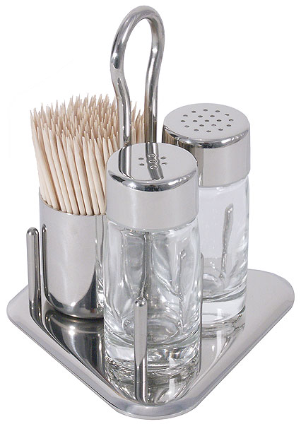 Salt &  Pepper Condiment Set