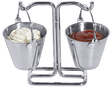 Mini Sauce Buckets Set