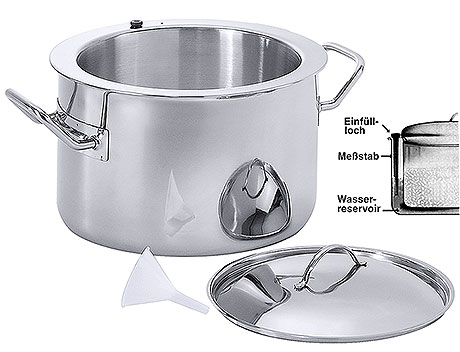 Sauce Warmer/
Bain Marie Pot