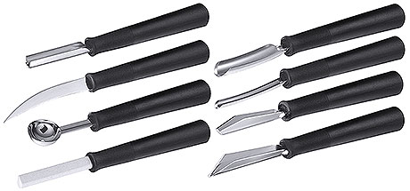 2229/008 Garnishing Tools Set
8 piece