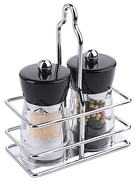 Salt &  Pepper Mill Condiment Set