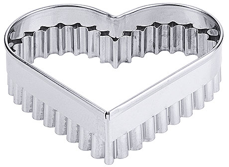 4035/140 Heart Serrated Cookie Cutter